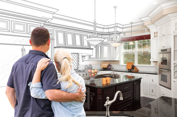 Professional Cabinet Refacing technician working in Bryn Athyn, PA